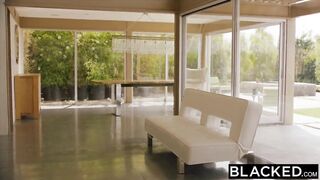 BLACKED Home Alone Sexy Teen Latina Hooks Up With BBC