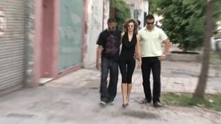 Cuckold watches her cute wife screwed by a black chap