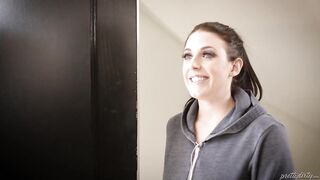 Caught wanking by busty maid Angela White- Full scene!