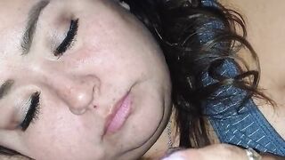 schlong sucked with semen flow