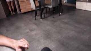 Hawt brunette stepsister ends up getting screwed by her built stepbrother thinking it's virtual reality