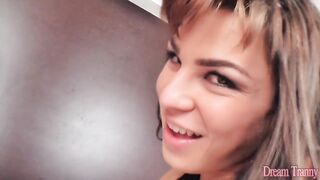 Sexy Tranny Sabrina Xavier Rides His Shlong Then Bangs His
