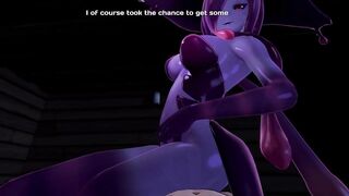 Halloween night with Slime-Beauty - Eris (3D Anime, 4K, 60FPS, Uncensored)