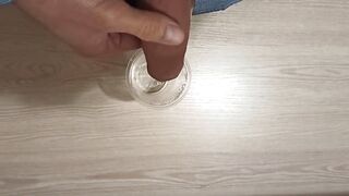 I pissed in a glass and drank my urine ...