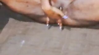 super drilled by ebony worker