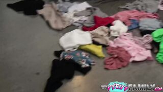 Daughter Lets Stressed Out Step-Step Dad Nut in Her