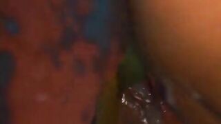 Monster Sex Parody - Golden-haired Group-banged & Bukkake