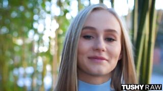 TUSHYRAW This hottie can't live without anal and gaping more than anything