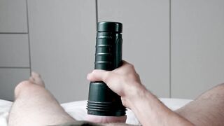 Playing with 2 fleshlights, finish with a ruined orgasm, do u prefer buccal or vaginal Fleshlight ?