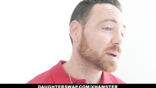 DaughterSwap - Hot Teen Seduces Her Majority worthy Friend's Step Dad
