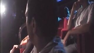 In the Adult Movie Theater