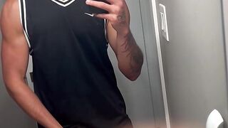 Trying to Jerk Off Quick while Family is Upstairs - Part 1