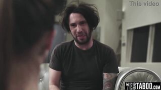 Aged big cock step dad gets seduced by and rails a clone of his step daughter