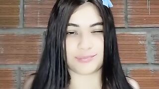 College girls beg for knob at forbidden party