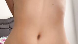 18 year old angel riding schlong with her breasts and consummate ass
