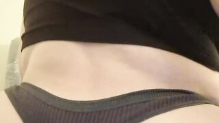 Teasing with my big booty