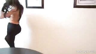 Busty Amy Anderssen gets a hard screw and a facial