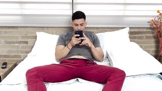I Catch My Stepbrother Masturbating, so I Give a decision to Help Him...