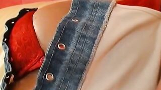 Golden-haired Lady From Germany Likes to Play with Her Cunt on Casting
