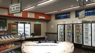 Hotel Tales SPOOKY ANIME Game Ep.3 CAUGHT FUCKING at WORK with a giant CREAMPIE !