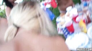 Mofos - Four on the fourth, Grils Go Wild on Break