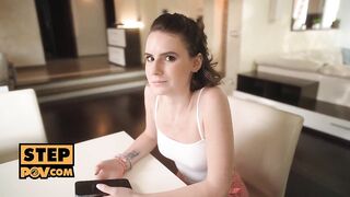 POV - Screwing your curious cute babe Darcy Dark