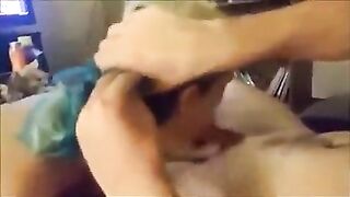 Wife comes to boyz’ night.