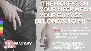 Obsessively and Jealously Claiming Every Part of YOU [M4M] [Binaural ASMR] [Domination] [Boyfriend Roleplay] [Audio For Homo Studs] [Hunk Moaning]
