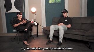 Big-breasted nurse screws her constrained patient to give him a priceless diagnosis.