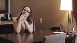 An Artist Gets Painted by a Hung Model