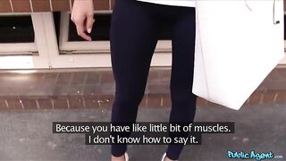 I Fire My Spunk into a Hot BLONDES SWEET little Constricted Vagina in Public - Public Agent