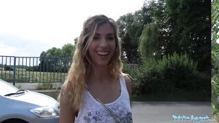 Public Agent Shona River is caught fucking in public