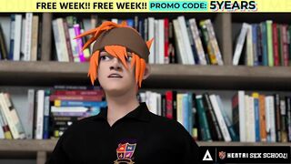 HENTAI SEX SCHOOL - Busty Anime Teacher Shows Class Sex Techniques With Lascivious Students! CREAMPIE