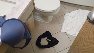 PAWG Stepsister Caught Stepbrother Peeking & Gives Oral pleasure-sex