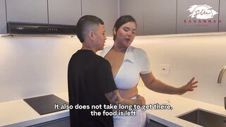 A babysistter lets her boss get her pregnant to keep her job - Savannah Watson