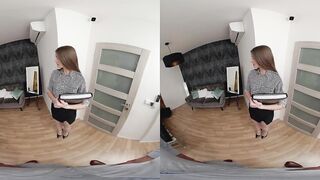 SexBabesVR - Olivia Sparkle Will Do ANYTHING to Sell This House - Real Estate Agent Gets Creamed