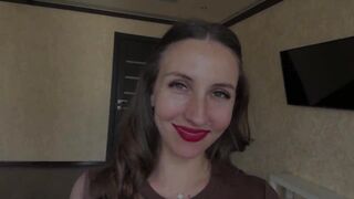 Uvula Spit Close-up POV