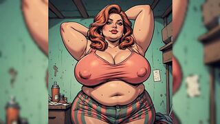 BBW Plump Sweetheart Art