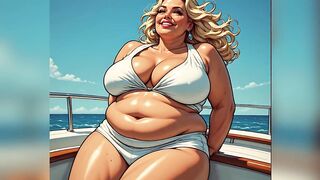 Hot Tanned Ai Hotties on Boats