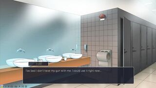 MILFs Plaza 23 - Fucking the Mysterious Visitor in the Restaurant Washroom - by Eroticgamesnc