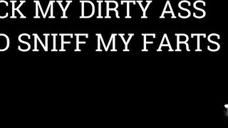 Four Days Unwashed: Mistress's Impure Socks and Panties Sniffing, Foot Domination, Butt Worship and Fart Domination Ritual