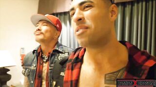 Mirko Kavocs FTM Snatch Gets Dominated By two Lustful Plump Weenies