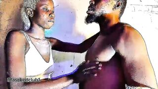 Ebony gal loves my dick in romantic wey