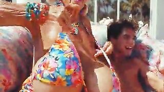 AI vid - Grandma takes bikini off - sample teaser from deviantart episode