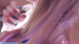Fingering my anus! 4K Close up Kira Loster