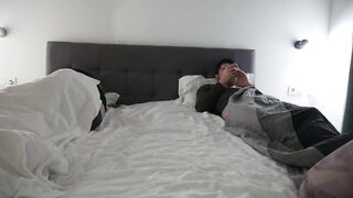 I got fucked by some other while cuckold is resting