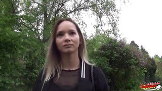 German Scout - Slim teen Monika Renowned