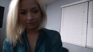 Step Dad Comforts Enjoyable StepDaughter - Family Therapy