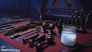 [AI-generated] - Music Movie scene: BDSM Sex Rave (watch with sound) - Disrobe Club Party with Flogging, Hot Wax Play & Private Domination