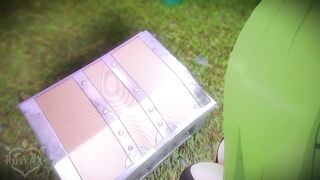 Kuki Shinobu gets caught by Lawachurl and gets fucked hard - Genshin Impact